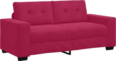 Immagine prodotto di vidaXL Divano a due posti rosso vino 180x77x82 cm Velluto