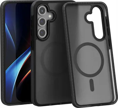 Produktbild von Spacecase Hybrid Fusion Mag Galaxy S25+ schwarz
