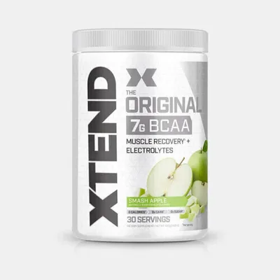 Obrázok produktu pre Scivation XTEND Original BCAA 423-456 g smash apple / BCAA aminokyseliny / Najpredávanejšie práškové BCAA obohatené o zmes elektrolytov a citrulín