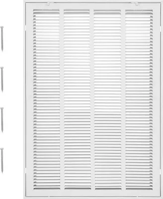 Produktbild von Schlitz Lüftungsgitter 57,2x83x4cm - Abluftgitter Lamellengitter - Witterungsbeständiges Gitter für Lüftungssysteme