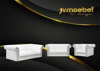 Produktbild von Wohnzimmer Chesterfield Design Sofagarnitur Möbel Couch 321 Sitzer Couchen Sofas