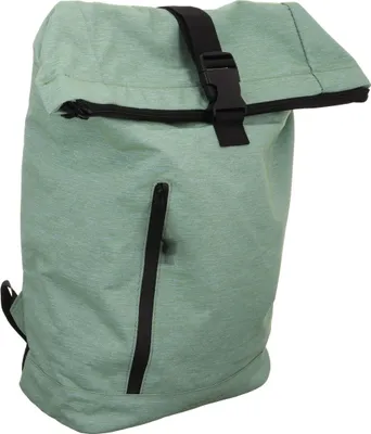 Produktbild von Rolltop-Rucksack BKR-113-1 mit Steckschnalle, 39x55x12 cm (B x H x T), Reißverschlussfächer