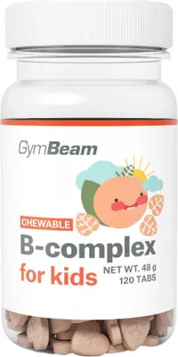 Obrázok produktu pre GymBeam - B-komplex pre deti na uvanie 120 tabliet marhua