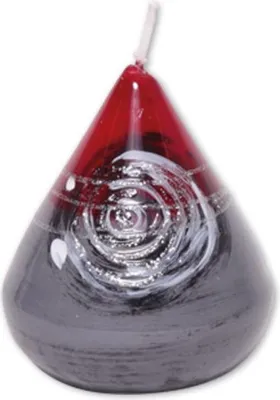 Produktbild von Kerzenellipse "Algion" 7 cm – Handgefertigte Deko-Kerze