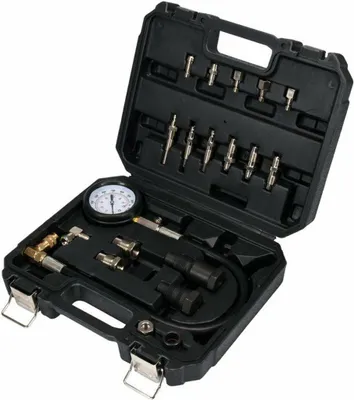 YATO Diesel-Kompressionsdruckmesser Modell YT-73072 mit Manometer bis 70 bar – Ansicht 2
