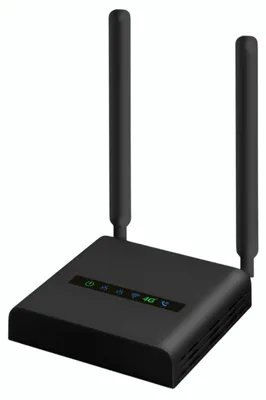 Image de Routeur 4G WLAN Geemarc, débit 150 Mbps, avec ports RJ11/RJ45 et batterie de rechange, couleur noire