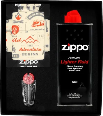 Produktbild von ZIPPO Feuerzeug-Set OUTDOOR ADVENTURE DESIGN Geschenk No1