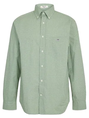 Imagen del producto de Gant - Camisa para hombre, corte ajustado, modelo GT20028 (talla XL) (verde)