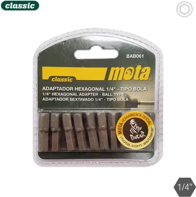 Produktbild von Hexagonadapter 25mm 1-4 10 Stück. Bab061 Mota