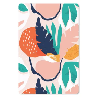Produktbild von MuchoWow® Mauspad Mousepad Dschungel - Blätter - Muster 40x60 cm - Mousepads - Maus Mat - Pad - Mausunterlage - Schreibtisch Accesoire