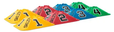 Produktbild von SKLZ Reactive Agility Cones – Bauern – 8 Stück