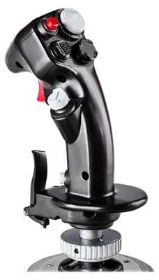 Produktbild von Thrustmaster F-16C VIPER HOTAS Add-On Grip, Flightstick, PC, Analog / Digital, Kabelgebunden, Schwarz, Metall