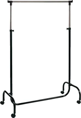 Produktbild von Mobiler Kleiderständer KLEDIN 90x175 cm schwarz