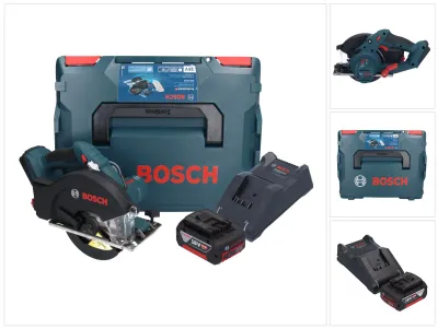 Immagine prodotto di Bosch GKM 18V-50 Sega circolare professionale a batteria per metalli 18 V 136 mm brushless + 1x batteria ricaricabile 5,0 Ah + caricabatterie + L-Boxx