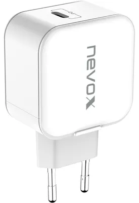 Produktbild von nevox 20W USB-C PD Ladegerät weiß Power-Adapter