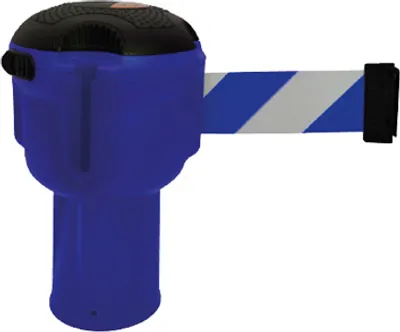 Produktbild von Absperrband Skipper blau für Leitkegel Warnband 9 m blau/weiß
