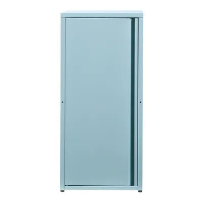 Produktbild von Metallschrank ’Burlöv’ mit 1 Tür und 2 Ablagen Stahl 88 x 40 x 35 cm Graublau
