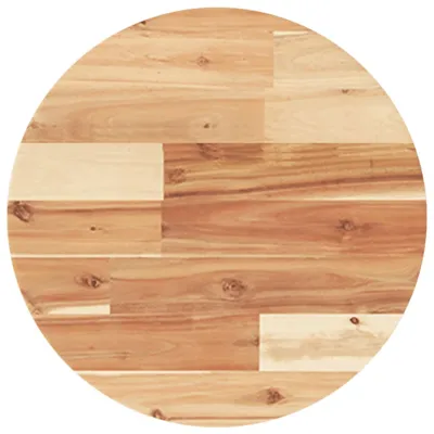 Immagine prodotto di Piano Tavolo Rotondo Ø40x2 cm in Legno Massello di Acacia