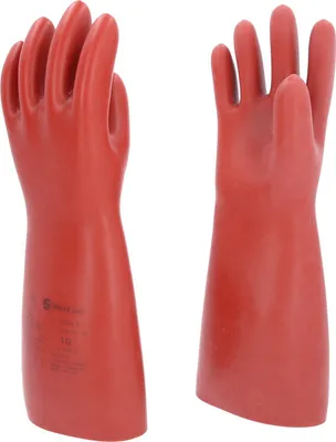 Obrázek produktu pro KS TOOLS Elektrikářské ochranné rukavice s mechanickou a tepelnou ochranou, velikost 10, třída 2, červené ( 117.0010 )