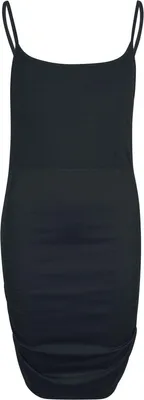 Produktbild von RED by EMP Damen schwarzes figurbetontes kurzes Kleid M