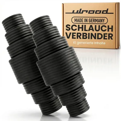 Produktbild von Set mit 2 Schlauchverbindern für Garten und Schwimmbad