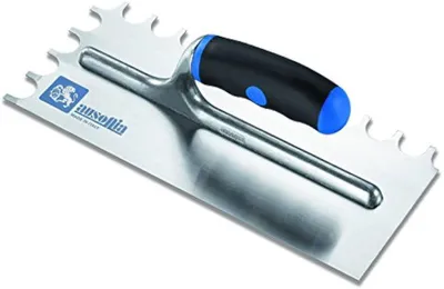 Image de Truelle dentée AUSONIA 28 x 12 cm - denture 7,5 x 7,5 mm