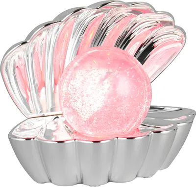 Produktbild von Reality LED Tischleuchte Shelly mit Glitzerkugel 18 x 15 cm RGB chrom