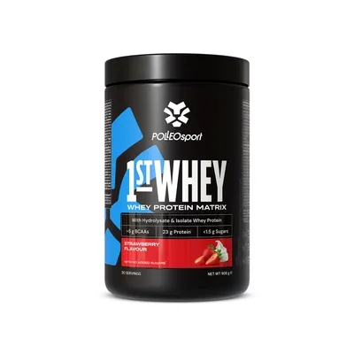 Produktbild von Polleo 1st Whey, 908 g - Strawberry