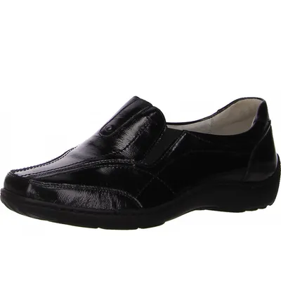 Produktbild von Waldläufer henni Damen Slipper in Schwarz, Größe 4