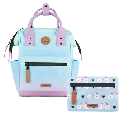 Produktbild von Cabaia Backpack Adventurer Extra Small Mykonos purple/green