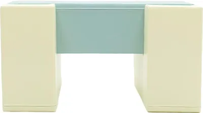 Produktbild von IGLU SET Balance Bridge 3 - Elfenbein/Pastell-Mint - Bunte Balance-Brücke aus Schaumstoffbausteinen für Kinder