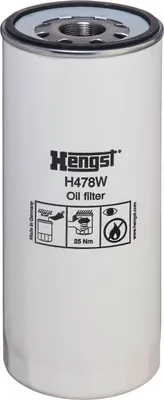 Immagine prodotto di Filtro olio HENGST H478W