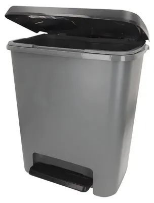 Produktbild von Curver Compatta 25l 38x28x43 Cm Mülleimer Silber Silber One Size