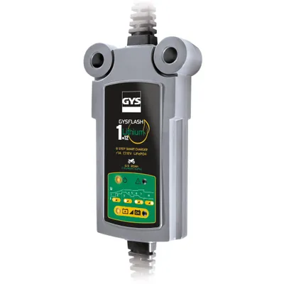 Immagine prodotto di GYS - GYSFLASH 1.12 Caricabatterie per litio - LiFePO4 12 Volt 1A