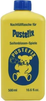 Immagine prodotto di Ricarica di soluzione per bolle Pustefix, 500 ml per soffiare le bolle