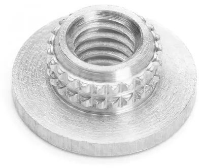 Productafbeelding van 1026 Bevestigingsmoeren M6 - laag model, 4 stuks