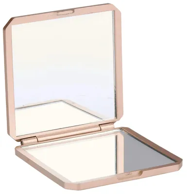 Produktbild von TASCHENSPIEGEL doppelseitig klappbar Kosmetikspiegel Handspiegel Schminkspiegel Make-up Spiegel 51 (Kupfer)