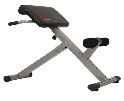 Produktbild von Römerstuhl Hyperextension Bank Rückenbank - Höhenverstellbar - Klappbar - 250 lbs Belastbarkeit - Für Rücken und Bauch