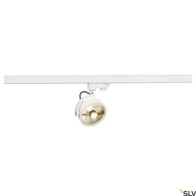 Zdjęcie produktu dla Reflektor Kalu do 3-fazowego systemu szynowego, wariant: Ø 120 x 180 mm, 75 W, biały