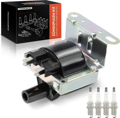 Immagine prodotto di Frankberg 1x bobina di accensione+4x candele per Opel Astra F Cabriolet Caravan CC Box/Combi Combo Box/MPV