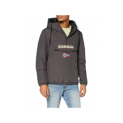 Produktbild von Napapijri Shade Herren Winter Anorak Jacke mit Kapuze grau S