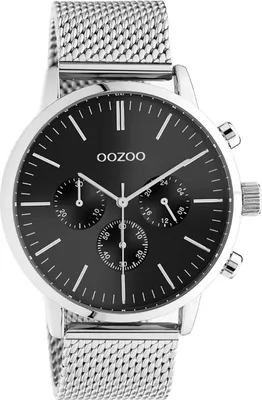 Produktbild von Oozoo Armbanduhr silber Edelstahl C10913 Timepieces Uni Analog-Quarzuhr UOC10913