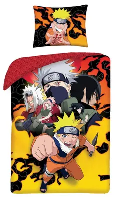 Produktbild von Baumwollbettwäsche 140x200 Manga Anime Naruto