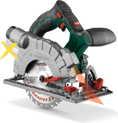 Produktbild von PARKSIDE® 20 V Akku Handkreissäge »PHKSA 20 A2«, ohne Akku und Ladegerät