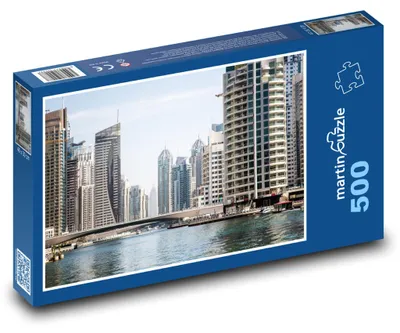 Produktbild von Puzzle 500 Dubai - moderne Architektur - martinpuzzle