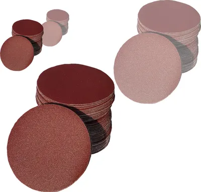 Produktbild von 25x Klett Schleifscheiben Ø150mm Körnung P40 Exzenter Schleifpapier Trockenbauschleifer BOHRFUX