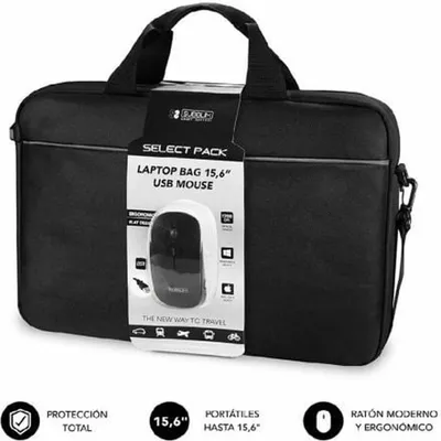 Productafbeelding van SUBBLIM SUB-LB-2SP0001, Laptop tas, 39,6 cm (15,6 inch), Met schouderband, 556 g