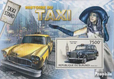 Produktbild von Briefmarken Burundi 2012 Mi Block303 (kompl.Ausg.) postfrisch Droschken und Kraftdroschken