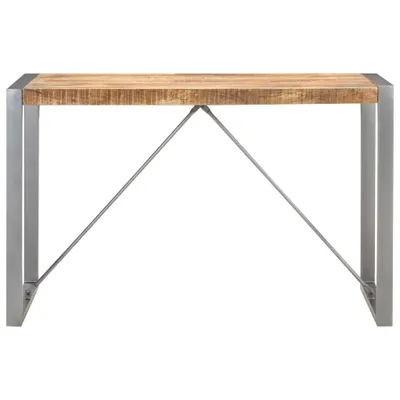 Produktbild von vidaXL Esstisch 120x60x75 cm Raues Mango-Massivholz