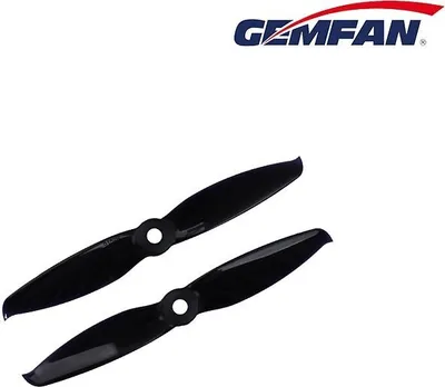 Produktbild von Gemfan 5152 5.1x5.2 Flash 2-Blatt-Propeller - Schwarz (2xCW, 2xCCW) 5 Zoll